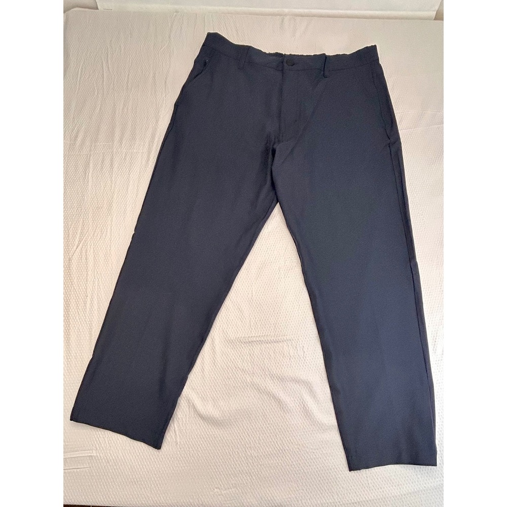 Marc New York Mens Commuter Pants Navy Stretch Performance 38x30 Straight Golf
